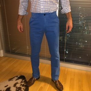 Slim Chinos, Azure Blue, Gap, 30x30